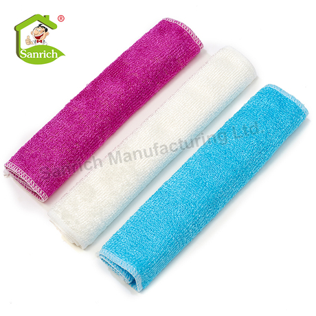 Organic Household Glass Car Kitchen Home Microfiber Flat Towels Eco-friendly Dish Wash Set High Quality Cheap Micro Fiber Cleaning Cloth
