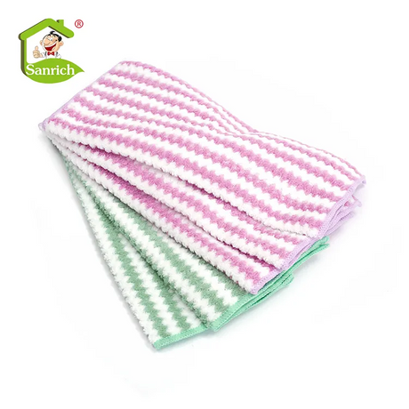 Microfiber Towel for Fast Drying Coral Fleece Multi Purpose Washable Kitchen Cloth Towel