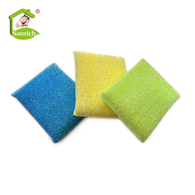 Kitchen Cleaning Scourer Scouring Pad Steel Wool Sponge Stainless Steel Sponge Scrubber