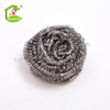 410 Stainless Steel Wool Compostible Pan Scourers Kitchen Pot Cleaner Metal Mesh Scrubber for Dishes
