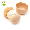 Egg Shell Pot Brush Household Cleaning Brushes Kitchen Washing Removable Cleaning Ball with Handle Home Utensils Tool
