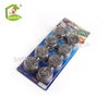 Blister Packing Kitchen Pot Cleaning Metal Steel Spiral Mesh Scourers Clean Ball