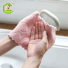 Suppliers of Custom Colourful Eco Coral Velvet Ultra Absorbent Washable Sublimation Kitchen Daily Clean Rag Dish Towels Cloth Roll Set