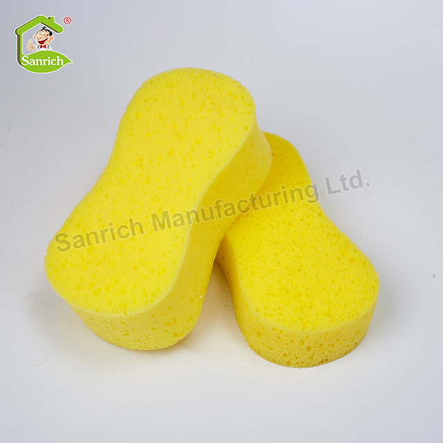 Microfiber Cloth Car Wash Detail Waxing Cleaning Polisher Scrub Sponge Pads for Car Wash