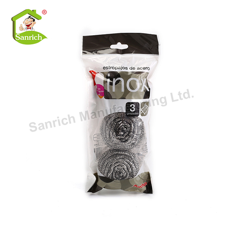 Ss Power Mesh Scrubber Brush Stainless Steel Wool Scourer 15g To Clean Callus for Wash Dishes