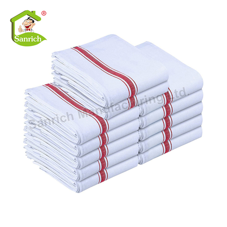 Factory Price Cotton Kitchen Tea Cloths Cheap Customized Printed Organic Kitchen Cotton Dish Towels Dishcloth