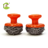 Kitchen Tools Stainless Steel Scourer with Handle Protect Hand Super Cleaning Ball