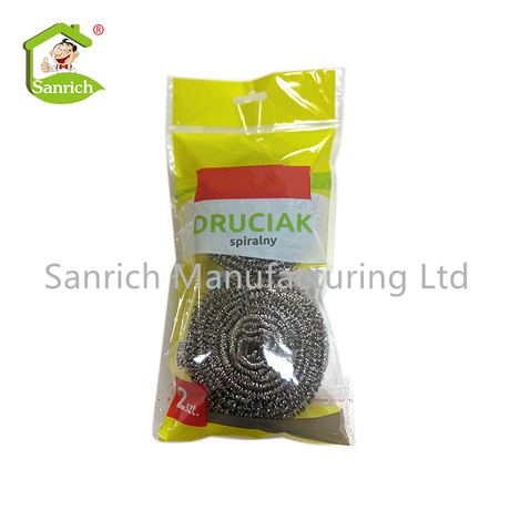 Stainless Steel Scrubbers Cleaning Ball Utensil Scrubber Density Metal Scrubber Scouring Pads Ball for Pot Pan