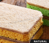 Kitchen Eco Natural Dishwashing Cellulose Coconut Sisal Walnut Sponge Scourer Cloth Pad
