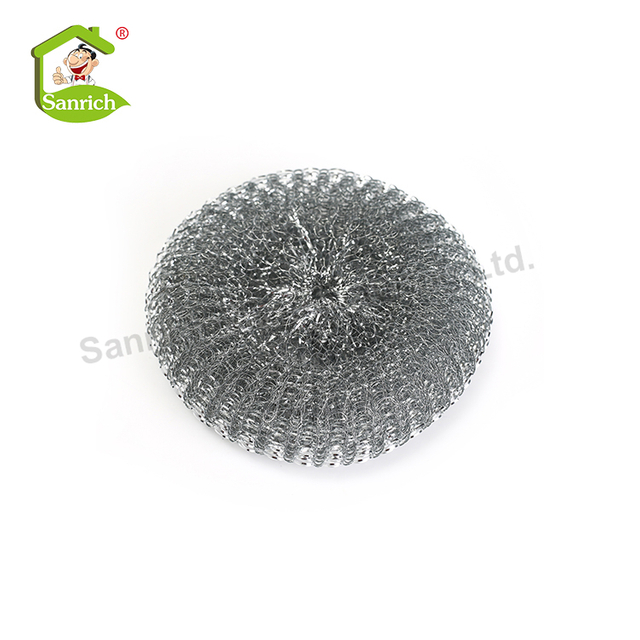 Galvanized Iron Scourer High Quality Cleaner Cleaning Mesh Wire Scourer For Kitchen