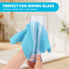 12x12 Inch Microfiber Cloths Highly Absorbent Lint-Free Multi-Use Rags for House Kitchen Car Glass/Screen Cleaning Dish Car Wash the United States