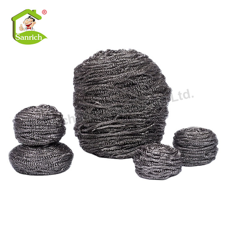 Kitchen Cleaning OEM Gram Stainless Steel Scourer Dish Bowl Pot Cleaning Scrubbers