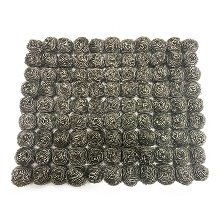 stainless steel scrubber