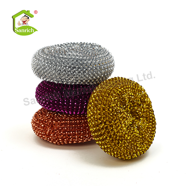 Manufacturer Well Made Pet Cleaning Ball Kitchen Cleaning Plastic Scourer