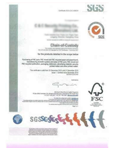  FSC Certificate 