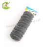 Household Daily Kitchen Cleaning Galvanized Mesh Metal Sliver Scourer Ball for Cleaning Pots