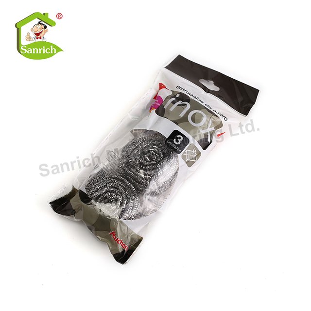 Ss Power Mesh Scrubber Brush Stainless Steel Wool Scourer 15g To Clean Callus for Wash Dishes