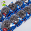 High Quality Kitchen Cleaning 410 Stainless Steel Wire Scourer 12PCs Dish Washing Pot Wire Scrubbers