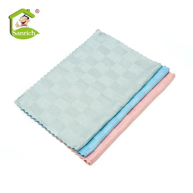 Window Cup Stainless Steel Wine Bottle Reusable Lint Free Microfiber Glasses Cleaning Cloth