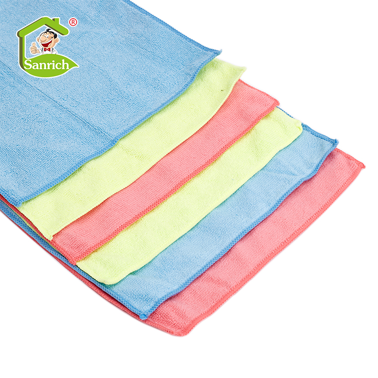 OEM Wholesale Super Absorbent Microfiber Cleaning Cloths Car Kitchen cleaning Towel