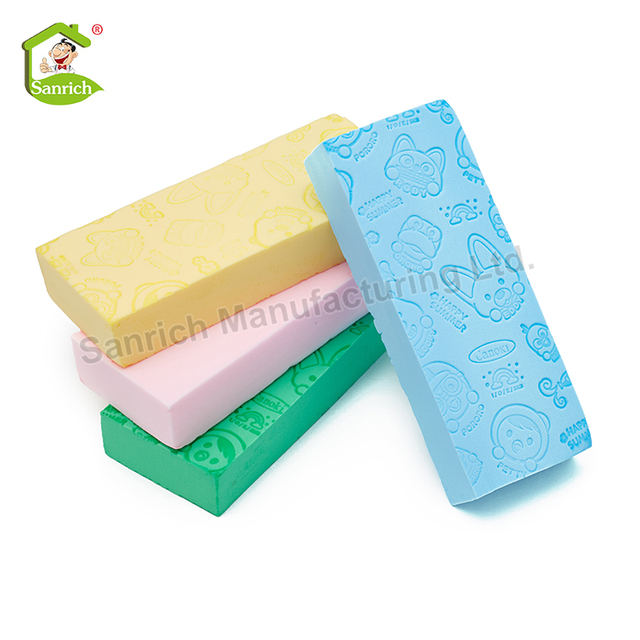 Wholesale Exfoliating Scourers Soft Baby Bath Shower Brush Body Massage Sponge Pad