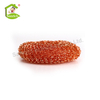 Household Copper-plated Steel Wire Mesh Scourer Washing Flat Round Cleaning Ball