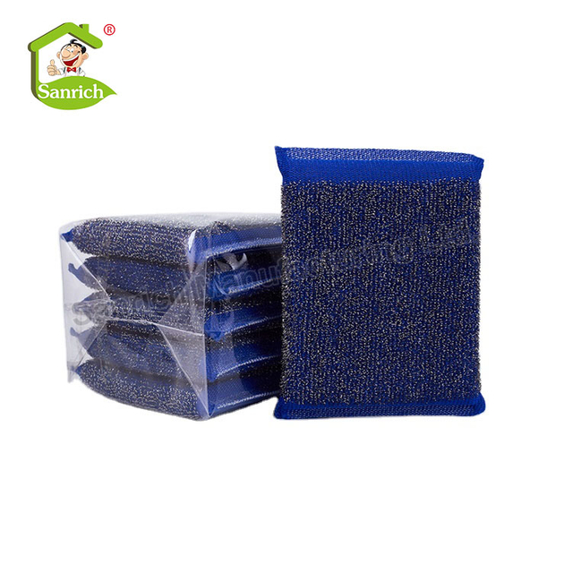 Wholesale Dish Washing 0.09MM Scourer Pad Wire Kitchen Metal Steel Wool Scrubber Raw Material for Sponges To Make Sponge Scourer