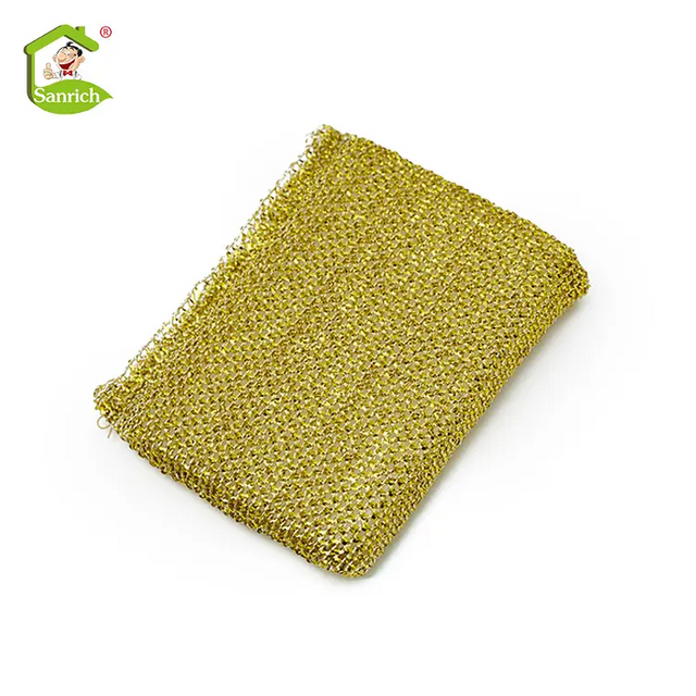 Cheap Price Factory Directly Wholesale Stainless Steel Kitchen Cleaning Sponge Scourer