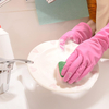 High Quality Dishwashing Gloves Housework Cleaning Non-slip Durable Kitchen Dishwashing Household Waterproof PVC Gloves