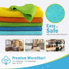 Water Absorbent Microfiber Window Cleaning Cloth Glass Cleaning Cloth Hot-selling Microfibre Drying Towel Microfiber Cloth