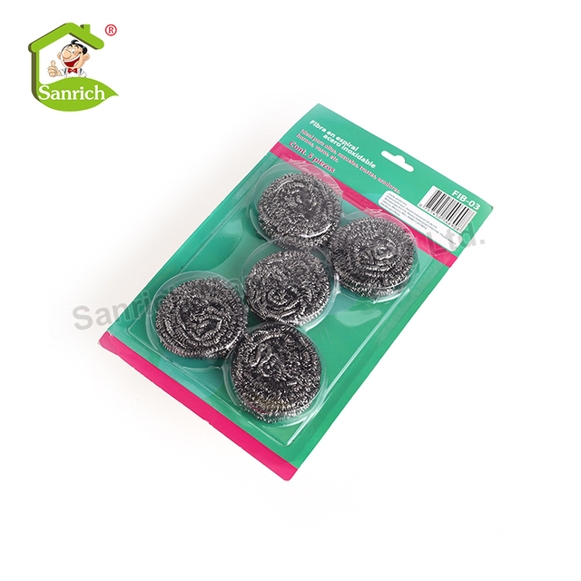 Hot Sales 20Gram Wire Dish Pot Kitchen Cleaning Ball Washing Dishes Scrubber Pan Bowl Cleaner Stainless Steel Scourer