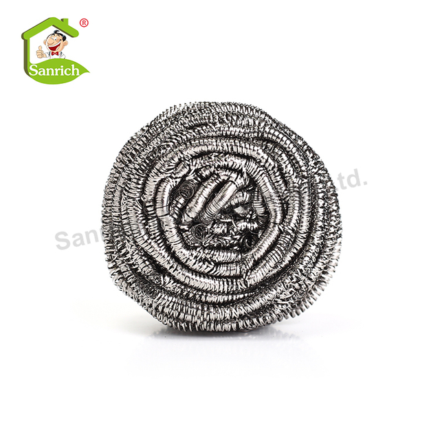 AISI410 430 Metal Stainless Steel Wire Wool Pot Scourer Scrubber Scrubbing For Cleaning Kitchen