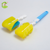 Kitchen Accessories Baby Bottle Sponge Cleaning Brush Long Plastic Handle Water Bottle Cup Washing Sponge Brush