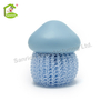 Eco-friendly Dishwashing Pot Nano Polyester Fiber Kitchen Cleaning Ball Nylon Scourer With Handle