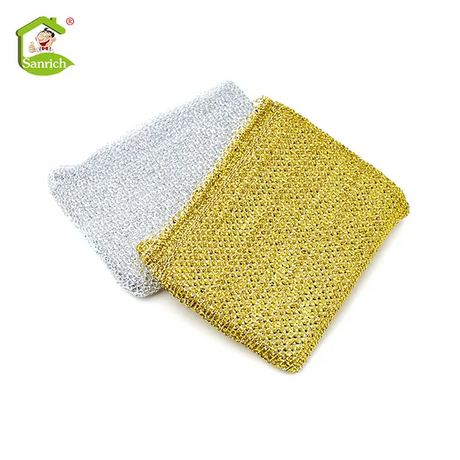 Cheap Price Factory Directly Wholesale Stainless Steel Kitchen Cleaning Sponge Scourer