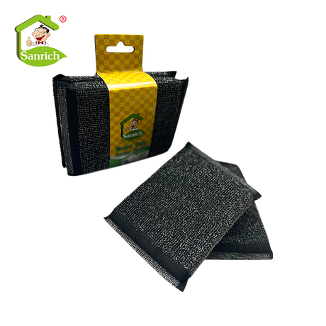 Kitchen Cleaning Scrubber Stainless Steel Wire Sponge Pad for Kitchen Cleaning