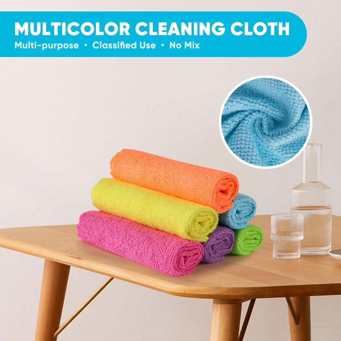 The Versatile Workhorse: 12x12 Inch Microfiber Cloths for A Pristine Home