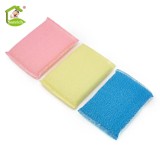 Bulk Kitchen Scouring Pad Stainless Steel Wire Sponge Scourer