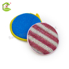 Wholesale Double Sided Pot Scourer Sponge Scouring Pad Scrubber Household Cleaning Sponge