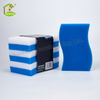 High Density White And Blue Kitchen Dish Washing Nano Magic Eraser Foam Melamine Sponge for Back Pot Cleaning