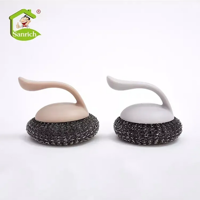 Hot Selling Stainless Steel ScourerWire Ball Kitchen Handle