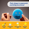 Customizable Temperature-Sensitive Smiley Face Sponge Kitchen Supplies Sustainable Deep Cleaning Brush Sponge for Dishes and Pots the United States